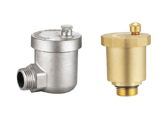 Brass Automatic Air Vents Valve Nickel Plated 3/8'' BSP