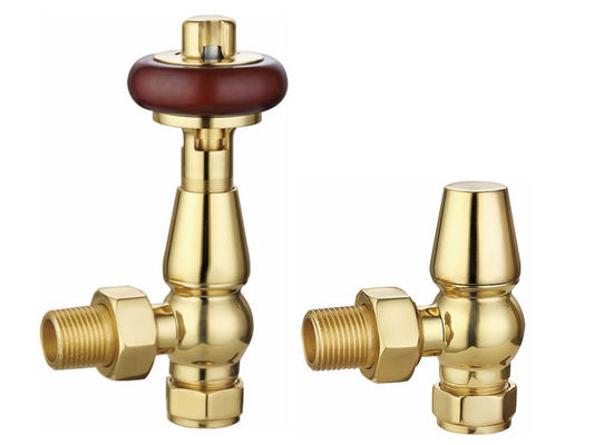Column Traditional Style Radiator Valves 15mmx1/2'' For Copper Pipe