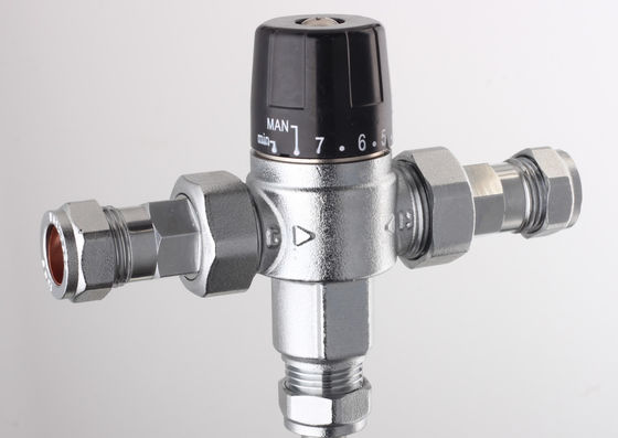 Adjustable Control Anti Scale Thermostatic Mixing Valves Strainers