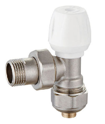 Angled Standard Manual Radiator Valves 16mmx1/2 Inch Corner Towel Radiator Valve Angled