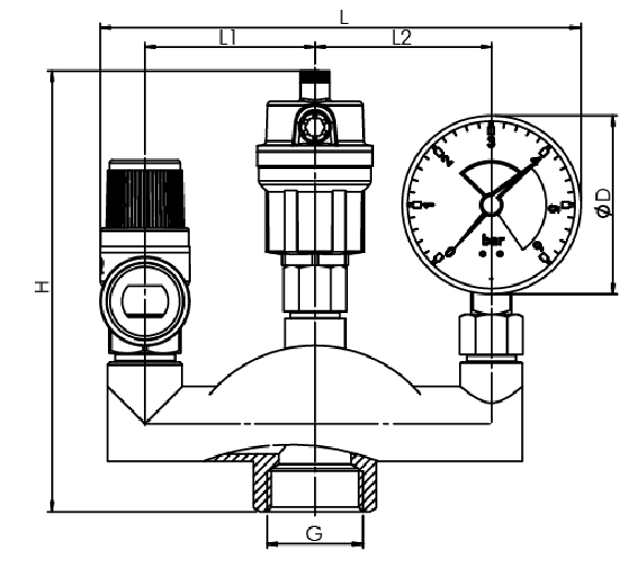 Soupape De Décharge Pression Pour Pulvérisateur à Dos 3L/5L/8L - En PP, Remplacement Facile, Sécurité